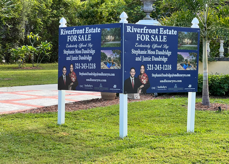Real Estate & Yard Signs